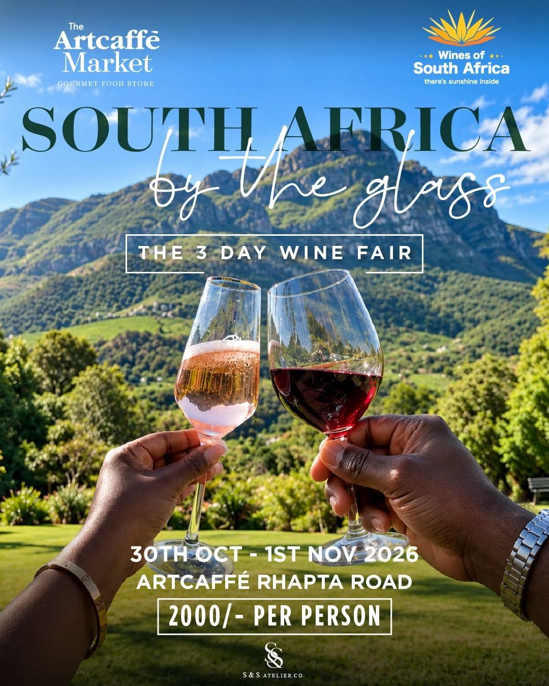 Poster for Wines Of South Africa In a Glass • The 3 Day Wine Fair