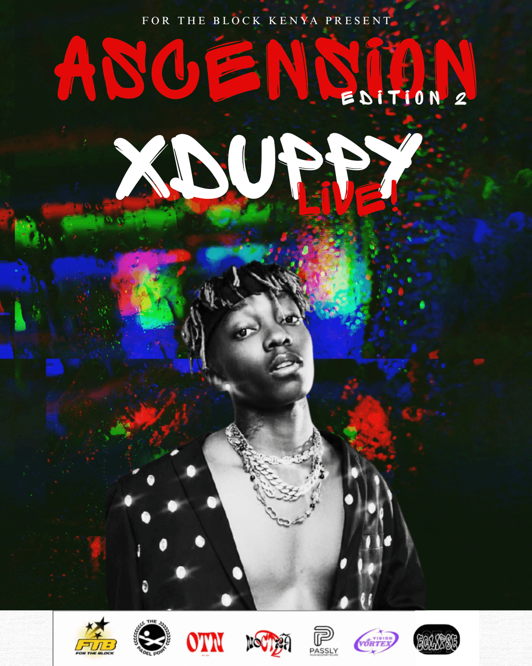 Poster for Ascension 2.0 • XDUPPY LIVE