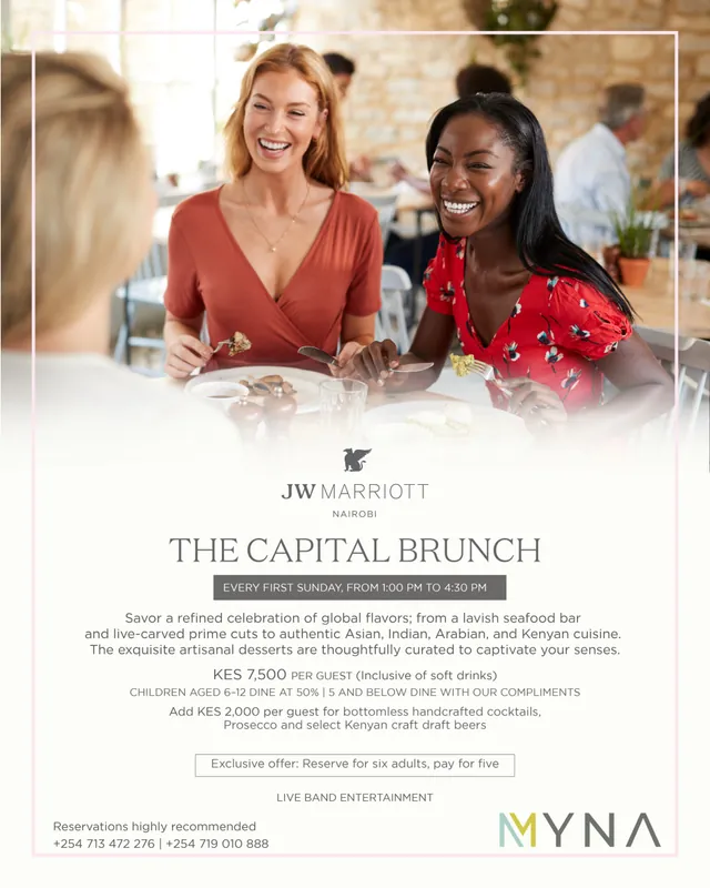 Poster for The Capital Brunch at JW Marriott