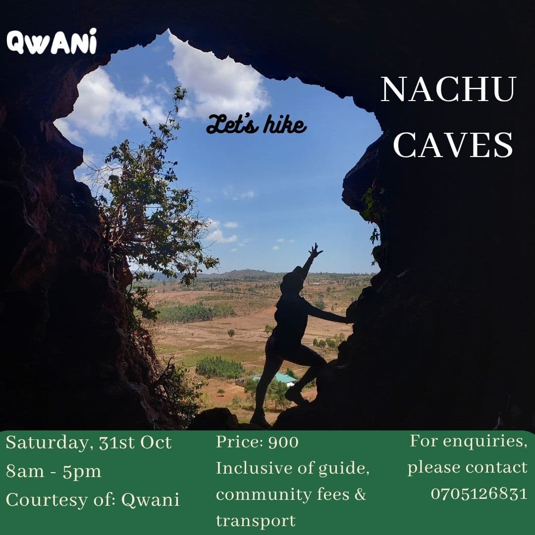 Poster for Qwani Nachu Caves Hike