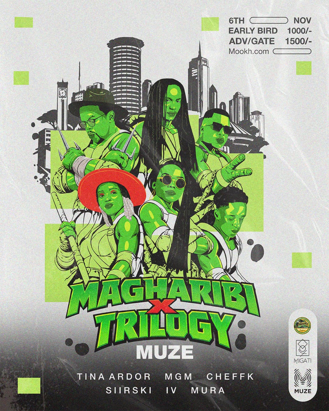 Poster for Magharibi Express x Trilogy